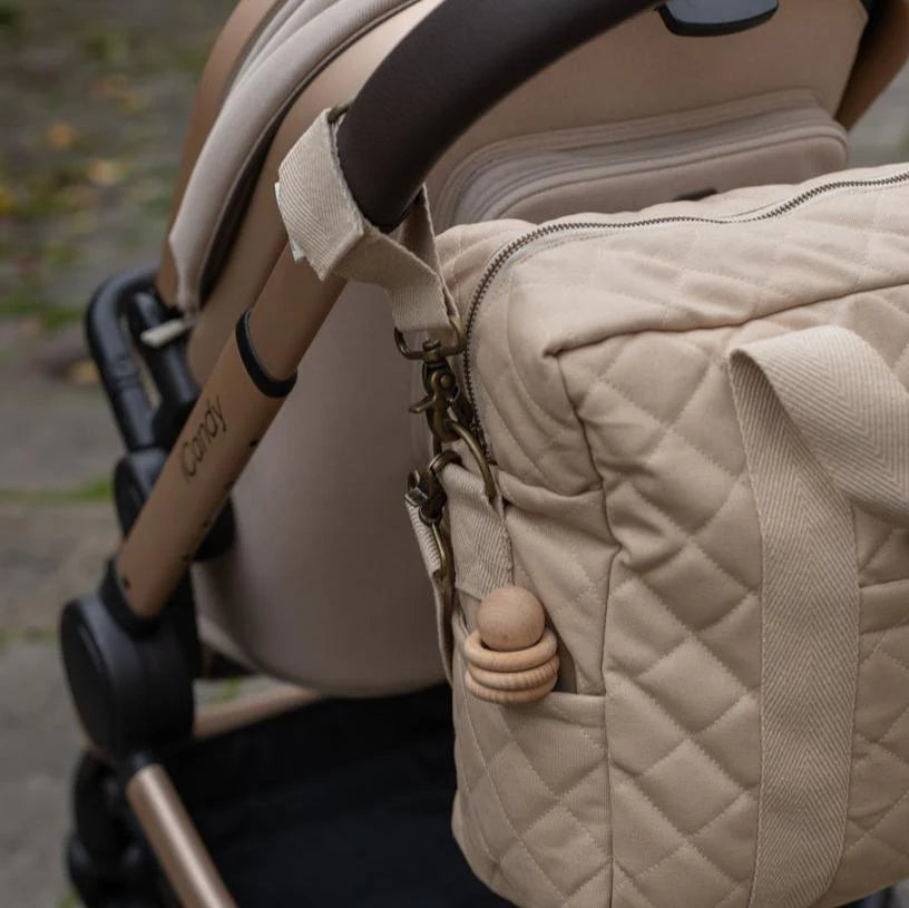Avery Row - Baby Changing Bag - Natural - Mabel & Fox