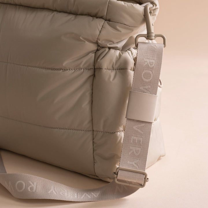 Avery Row - Baby Changing Tote Bag - Oyster - Mabel & Fox