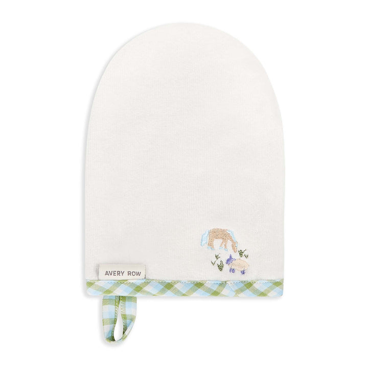 Avery Row - Bath Mitt - Little Farm - Mabel & Fox