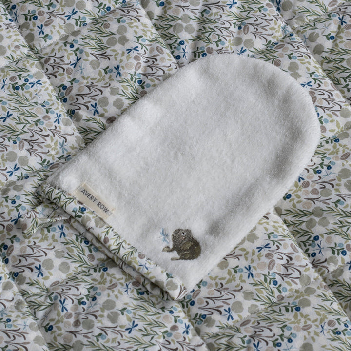 Avery Row - Bath Mitt - Riverbank - Mabel & Fox