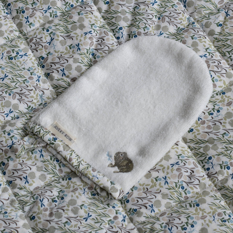 Avery Row - Bath Mitt - Riverbank - Mabel & Fox