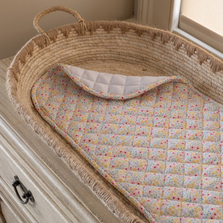 Avery Row - Changing Basket Liner - Wildflower Garden - Mabel & Fox