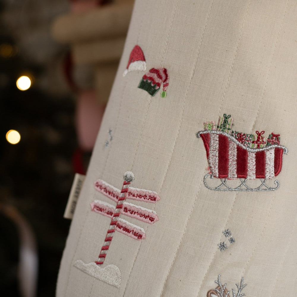 Avery Row - Christmas Stocking - The North Pole - Mabel & Fox