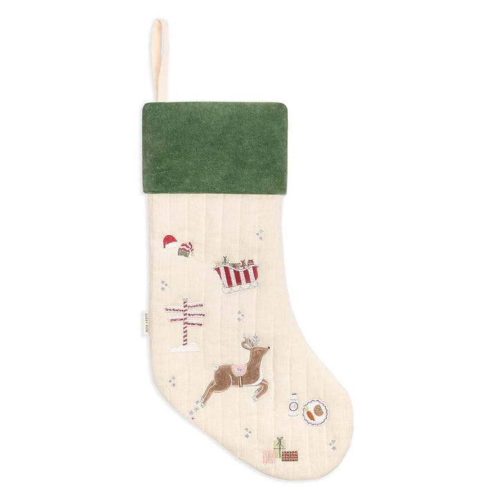 Avery Row - Christmas Stocking - The North Pole - Mabel & Fox