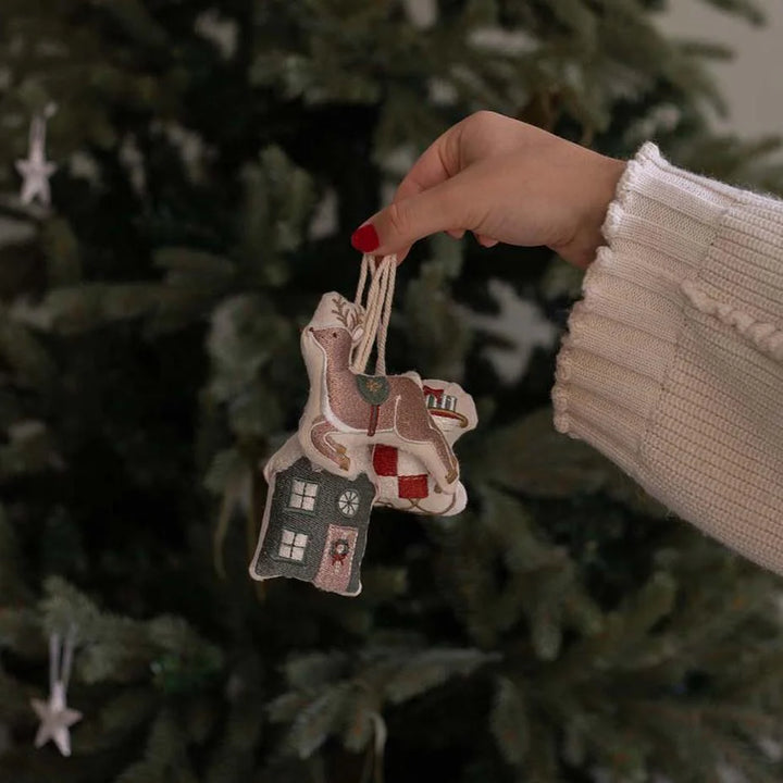 Avery Row - Christmas Tree Decoration Single - Reindeer - Mabel & Fox