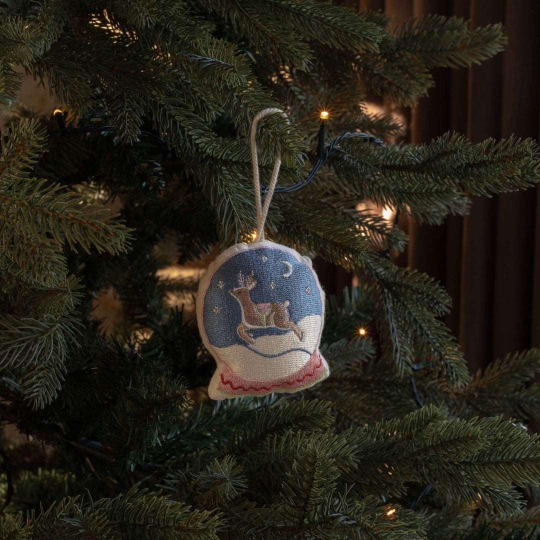 Avery Row - Christmas Tree Decoration - Snowglobe - Mabel & Fox