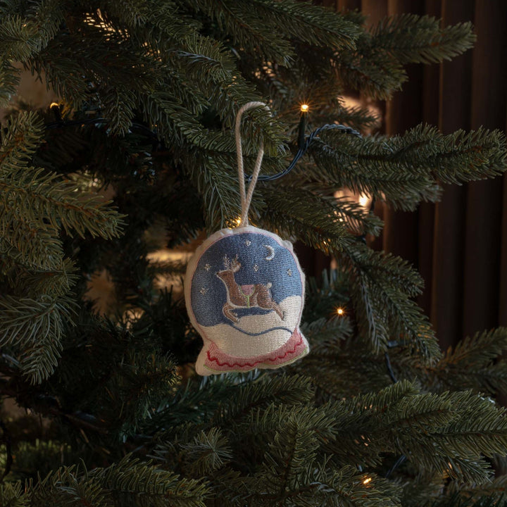 Avery Row - Christmas Tree Decoration - Snowglobe - Mabel & Fox