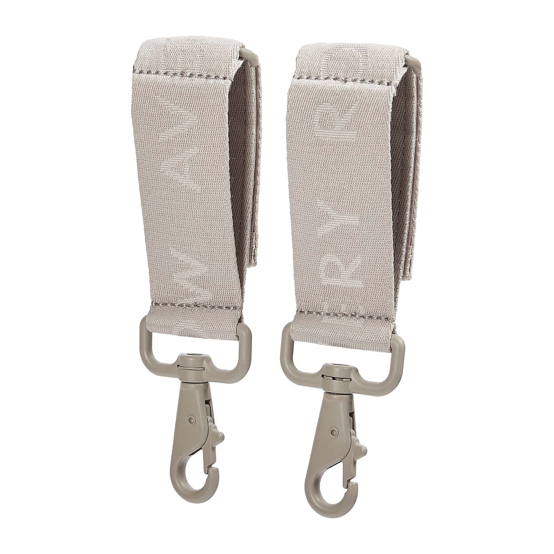 Avery Row - Logo Pram Bag Clips - Oyster - Mabel & Fox