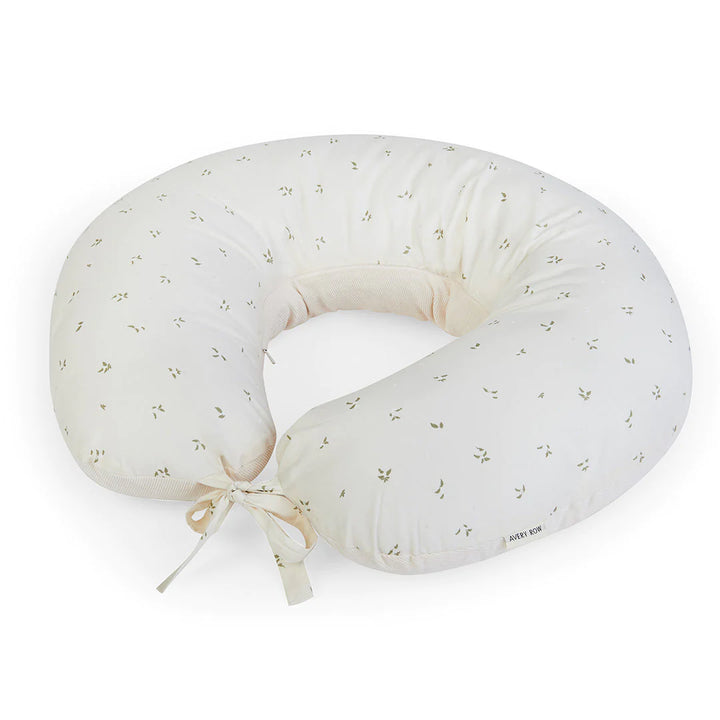 Avery Row - Nursing Pillow - Nettle Scatter - Mabel & Fox