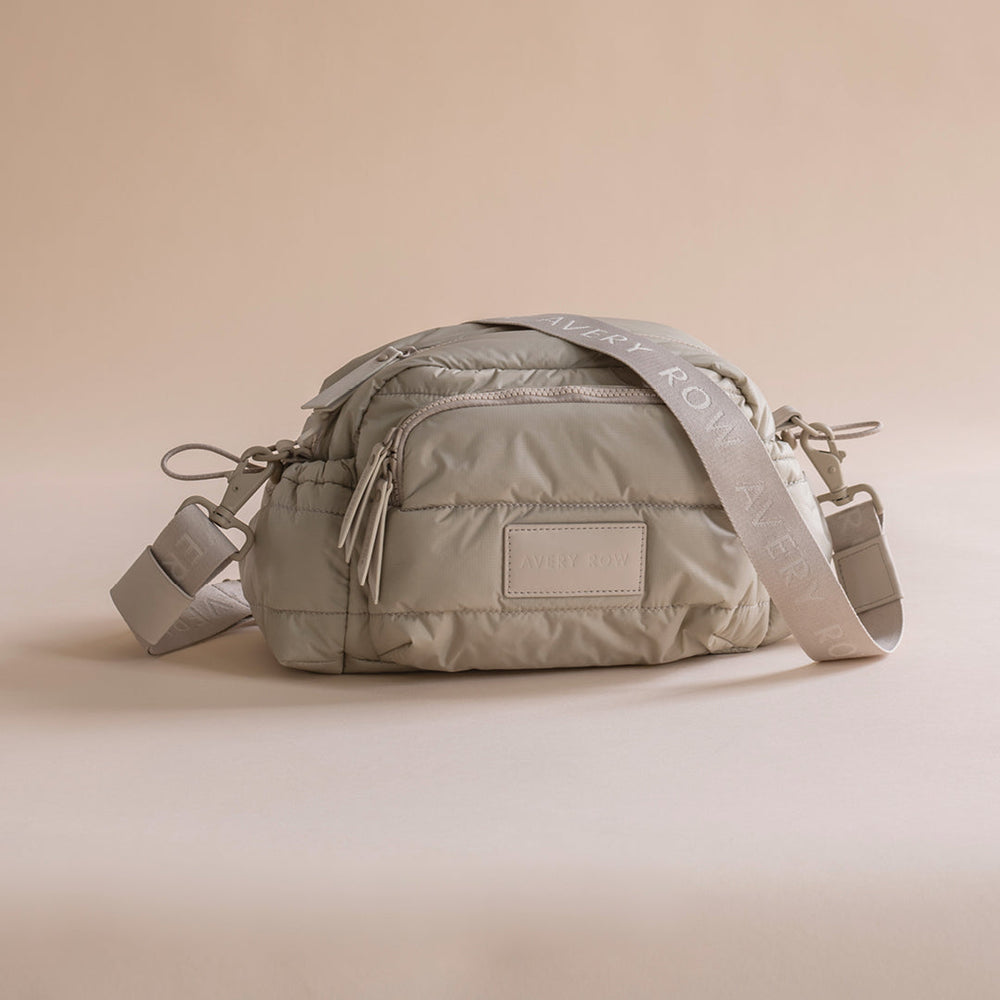 Avery Row - Pram Organiser Bag - Oyster - Mabel & Fox