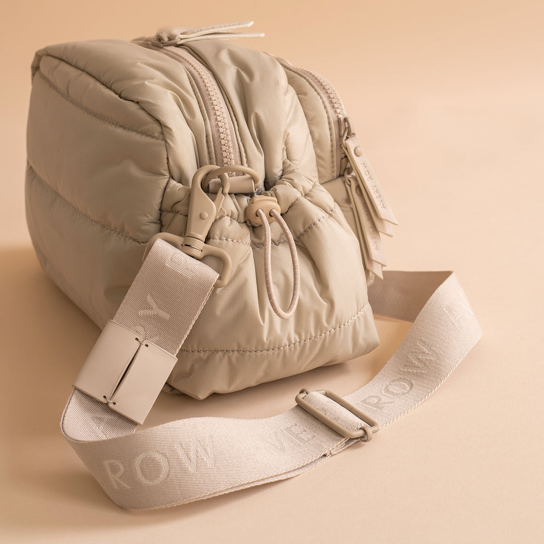 Avery Row - Pram Organiser Bag - Oyster - Mabel & Fox