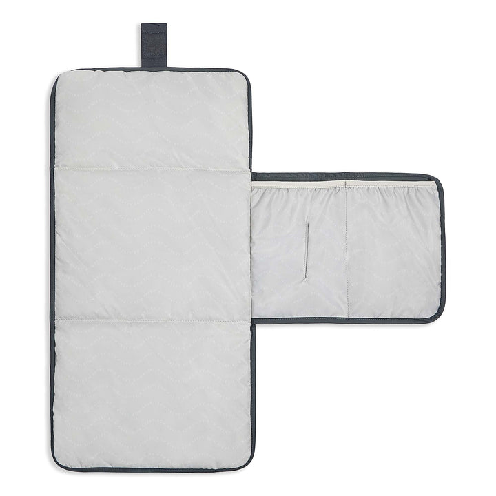 Avery Row - Recycled Nylon Travel Baby Changing Mat - Black - Mabel & Fox