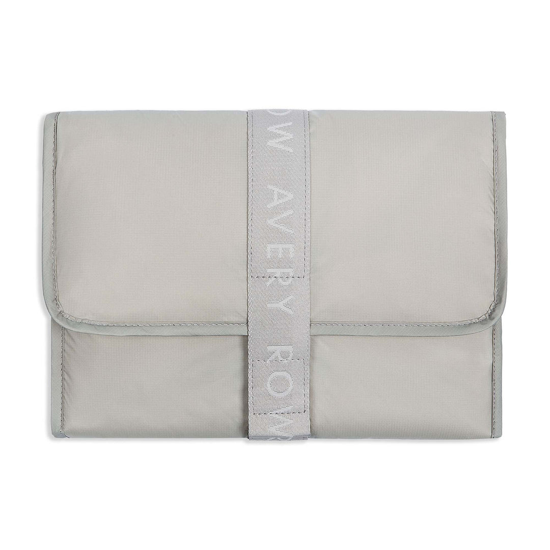 Avery Row - Recycled Nylon Travel Baby Changing Mat - Oyster - Mabel & Fox