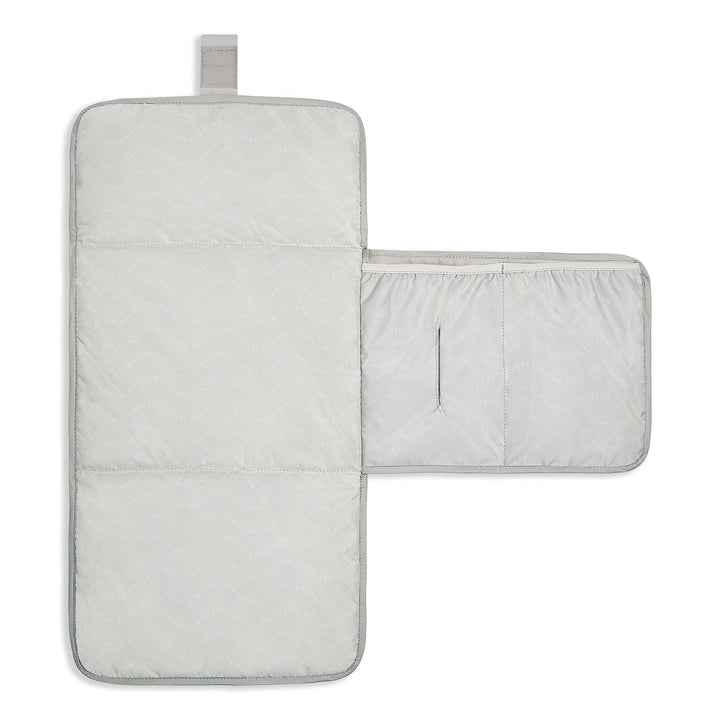 Avery Row - Recycled Nylon Travel Baby Changing Mat - Oyster - Mabel & Fox