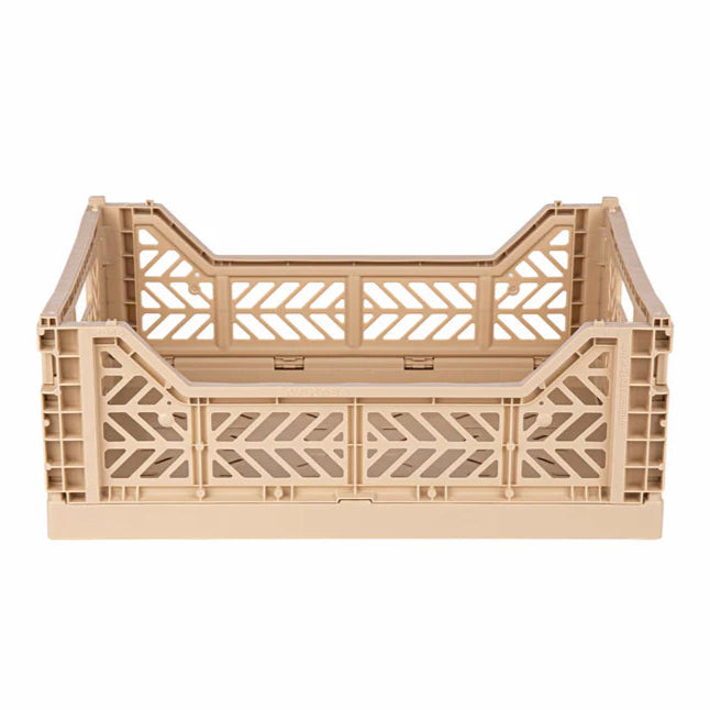 Aykasa Folding Storage Crate - Midi - Boulder - Mabel & Fox