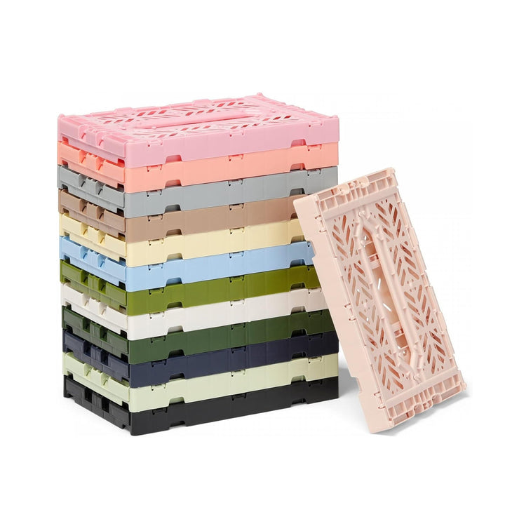 Aykasa Folding Storage Crate - Mini - Sand - Mabel & Fox