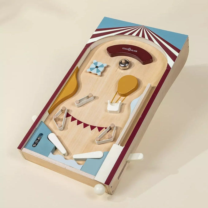 Coco Village - Wooden Play Pinball Machine
