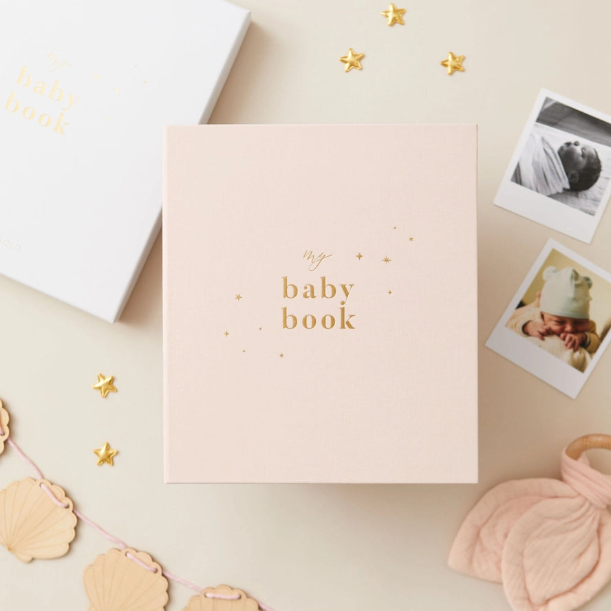 Blush & Gold - Baby Book - Blush