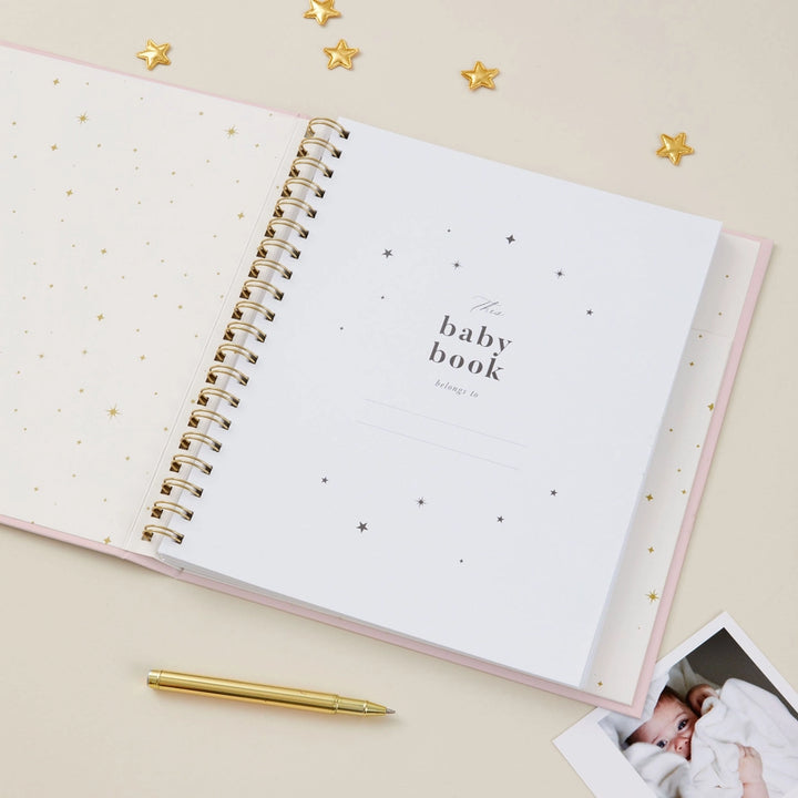 Blush & Gold - Baby Book - Blush