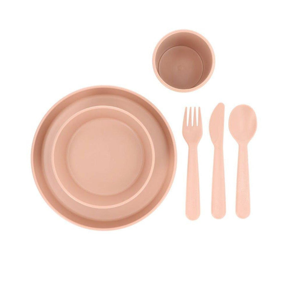 Tutete – Children’s Tableware Set – Light Pink - Mabel & Fox