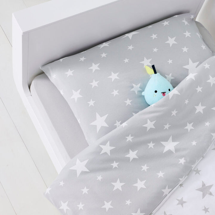 Snuz - Pillow & Duvet Cover Set - White Star