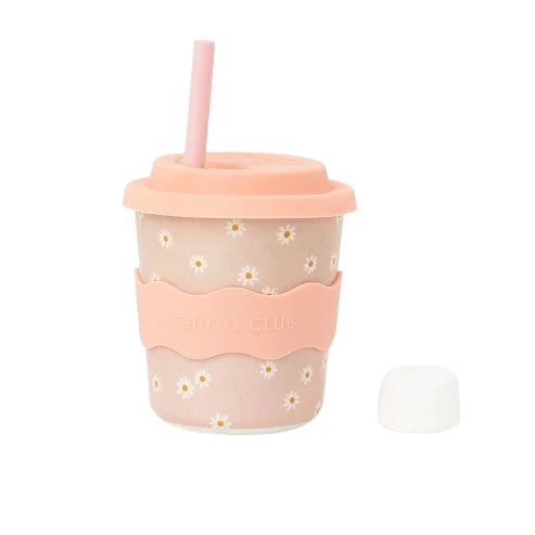 Chino Club – Chino Cup 8oz (Straw Included) – Daisy - Mabel & Fox