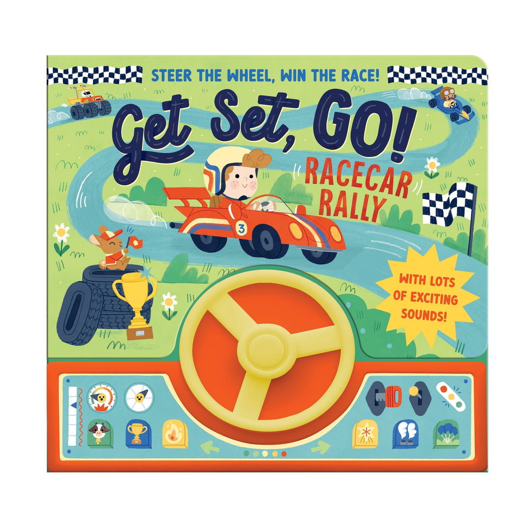 Get Set, Go! – Race Car Rally Children's Sound Book