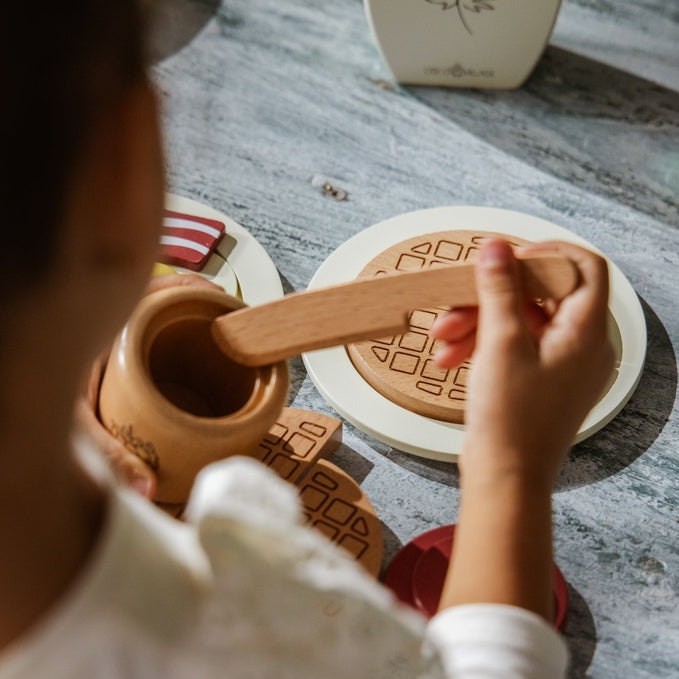 Coco Village - Wooden Brunch Set
