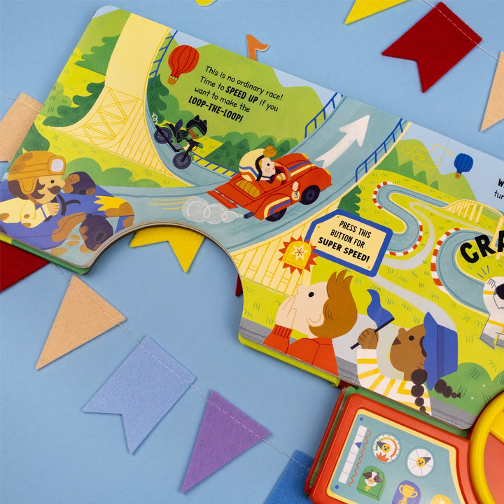 Get Set, Go! – Race Car Rally Children's Sound Book