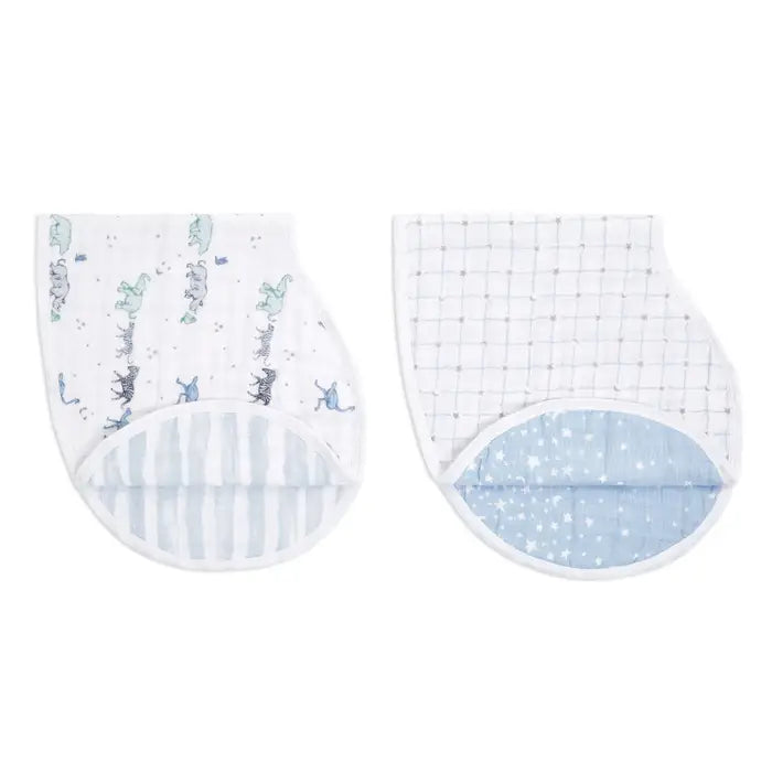 Aden + Anais - Cotton Muslin Burpy Bibs - Rising Star (2 Pack)