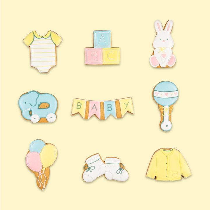 Biscuiteers - Baby Shower Biscuit Tin
