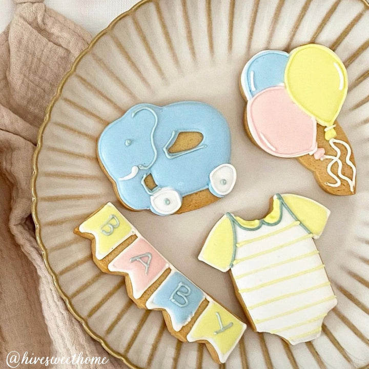 Biscuiteers - Baby Shower Biscuit Tin