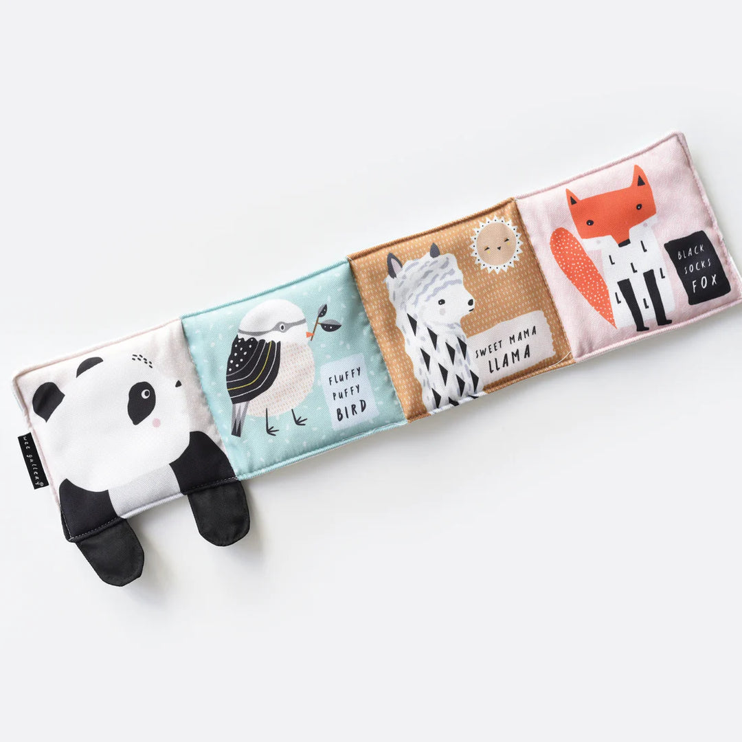 Wee Gallery - Soft Cloth Book - Roly Poly Panda