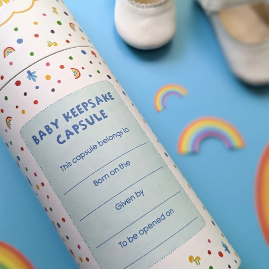 Baby Time Capsule - Elmer - Mabel & Fox