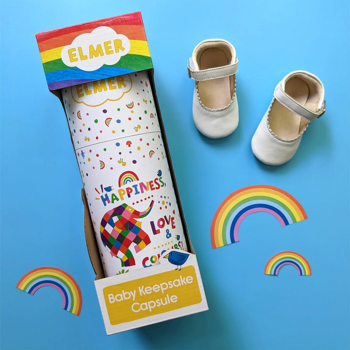 Baby Time Capsule - Elmer - Mabel & Fox