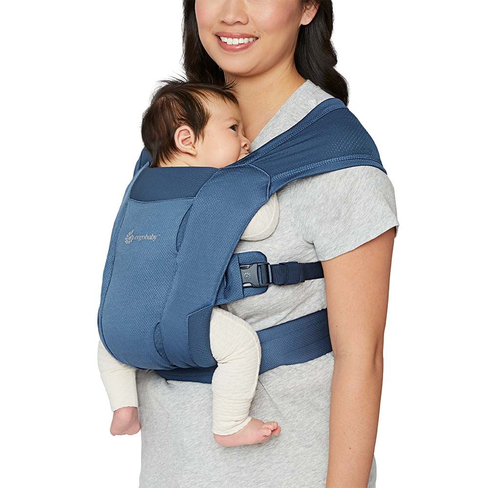 Ergo Baby - Embrace Soft Air Mesh - Blue - Mabel & Fox