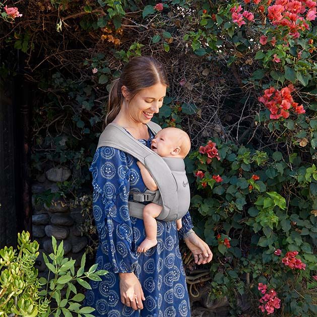 Ergo Baby - Embrace Soft Air Mesh - Soft Grey - Mabel & Fox