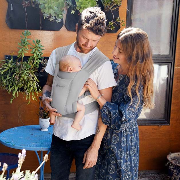 Ergo Baby - Embrace Soft Air Mesh - Soft Grey - Mabel & Fox
