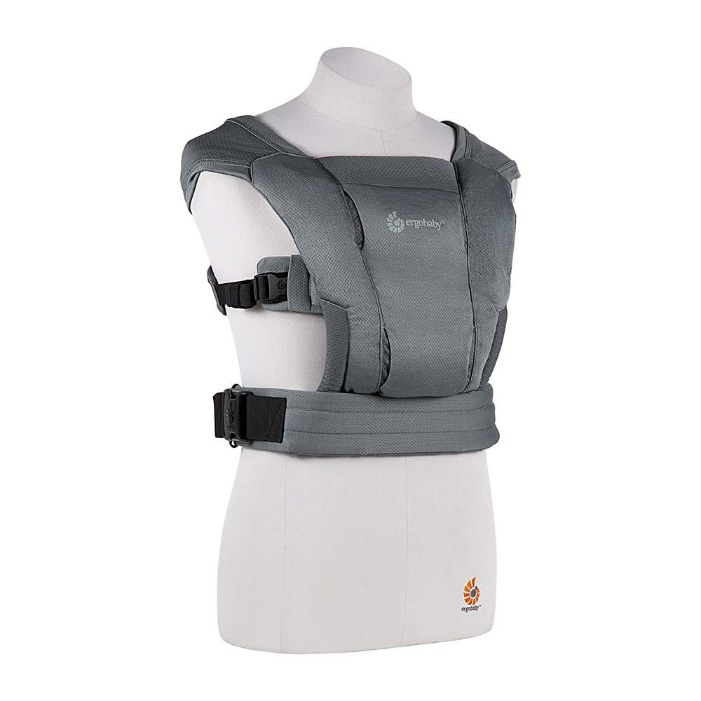 Ergo Baby - Embrace Soft Air Mesh - Washed Black - Mabel & Fox