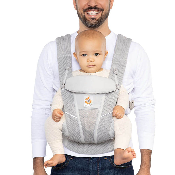 Ergo Baby - Omni Breeze Baby Carrier - Pearl Grey - Mabel & Fox
