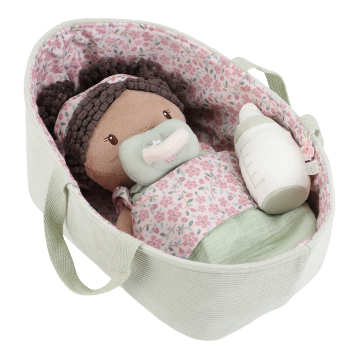 Little Dutch - Baby Doll in Basket Evi - Mabel & Fox