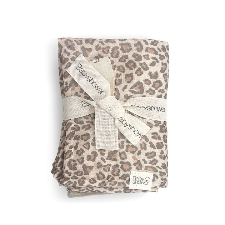 Babyshower – 3 Mini Swaddle Set – Wild Print - Mabel & Fox