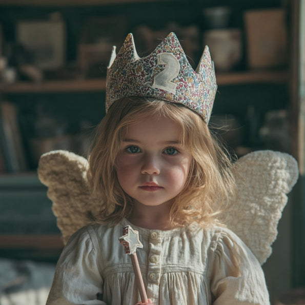 Babyshower – Birthday Crown – Liberty Ava - Mabel & Fox