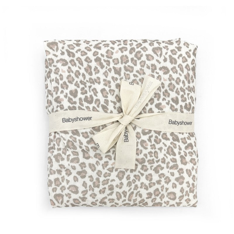 Babyshower – Crib Fitted Sheet – Soft Print - Mabel & Fox