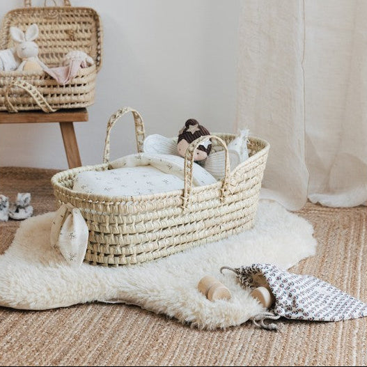 Babyshower – Dolly Basket Dress – Roseberry - Mabel & Fox