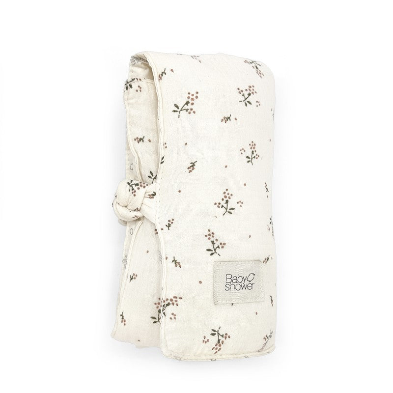 Babyshower – Knot Nomad Changing Pad – Roseberry - Mabel & Fox