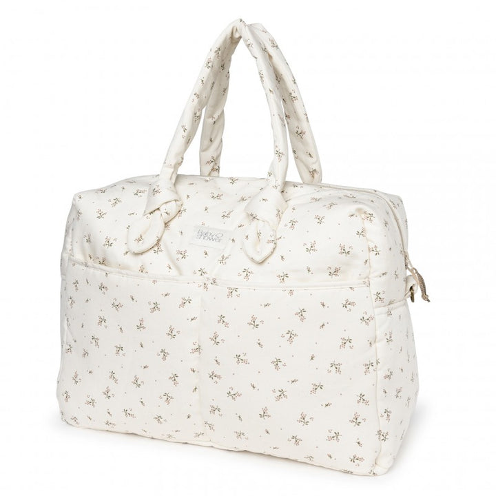 Babyshower – Sophie Maternity Bag – Roseberry Canvas - Mabel & Fox