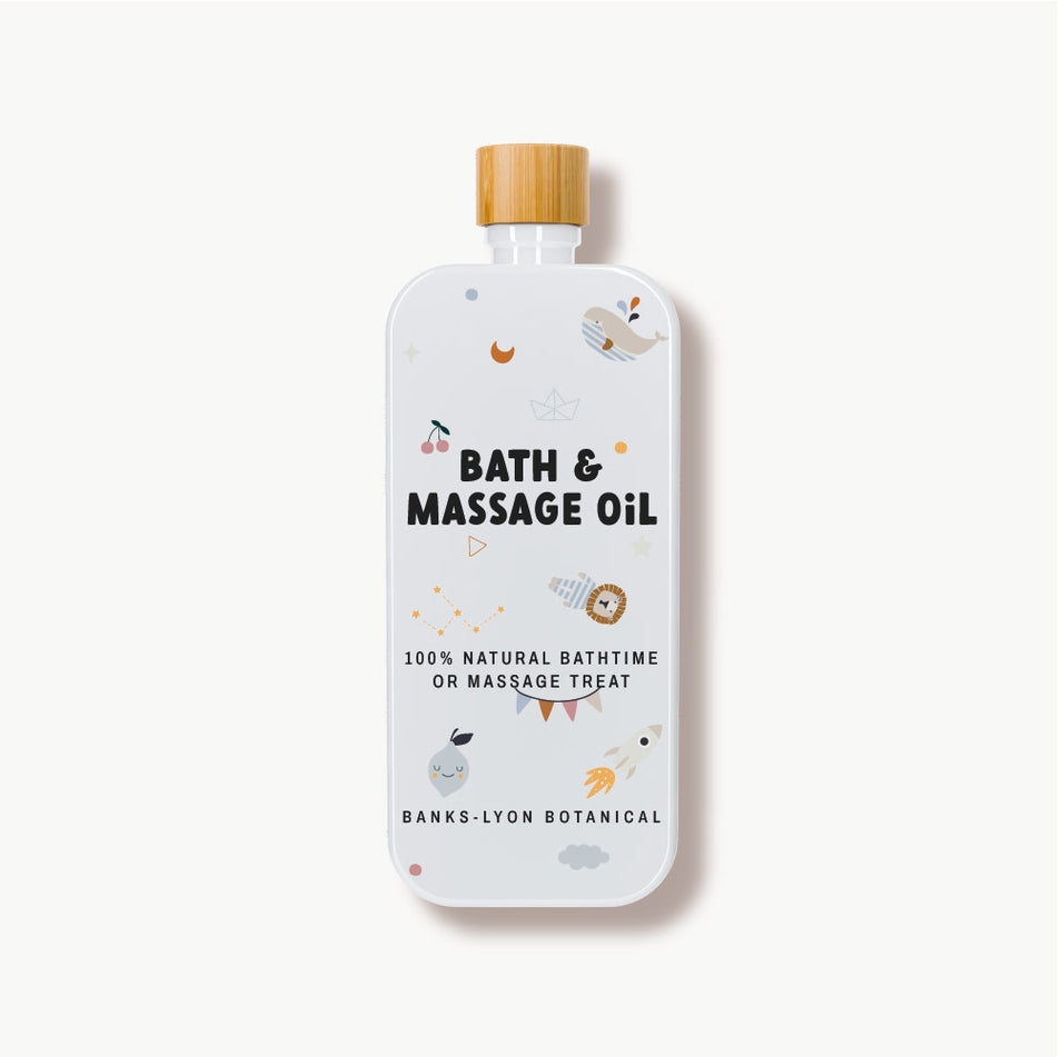 Banks-Lyon Botanical – Baby Bath & Massage Oil - Mabel & Fox