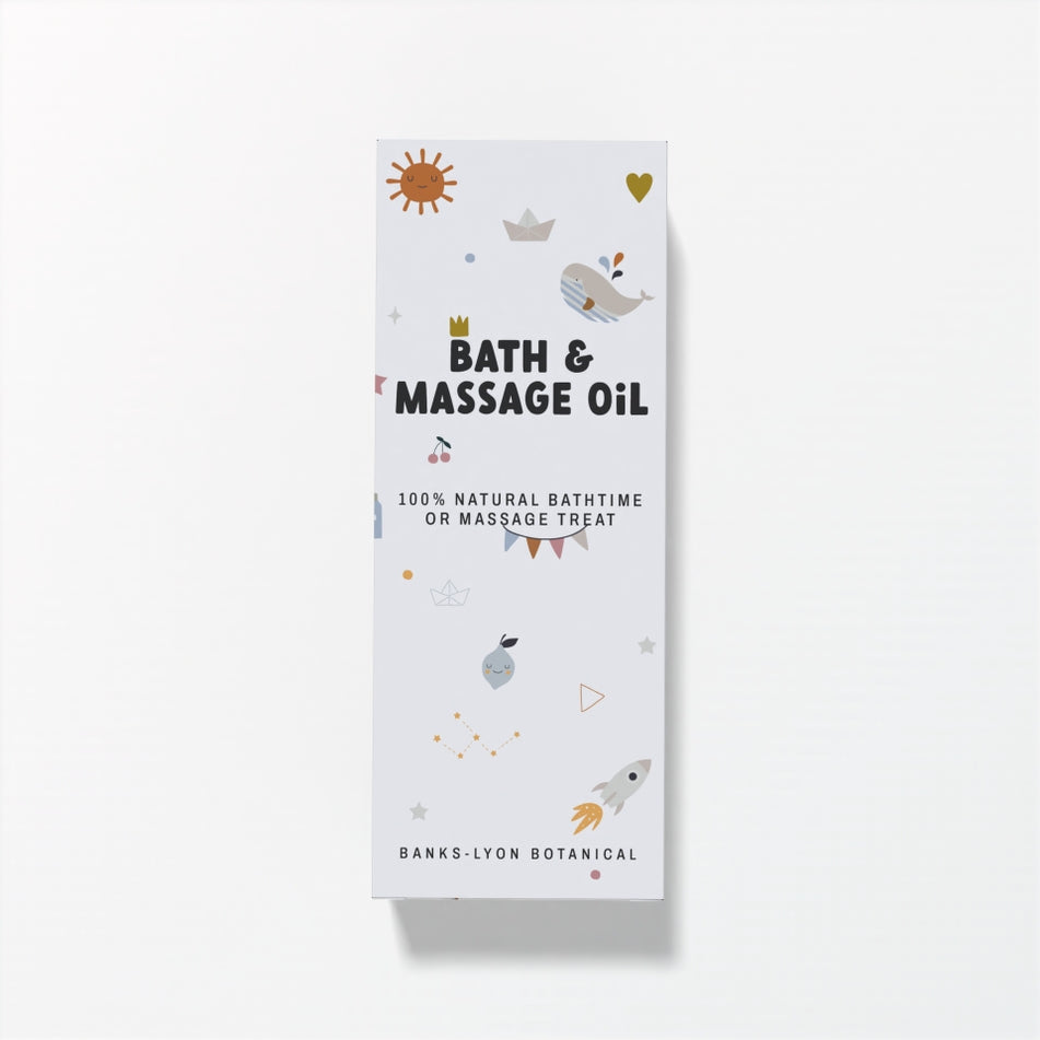 Banks-Lyon Botanical – Baby Bath & Massage Oil - Mabel & Fox
