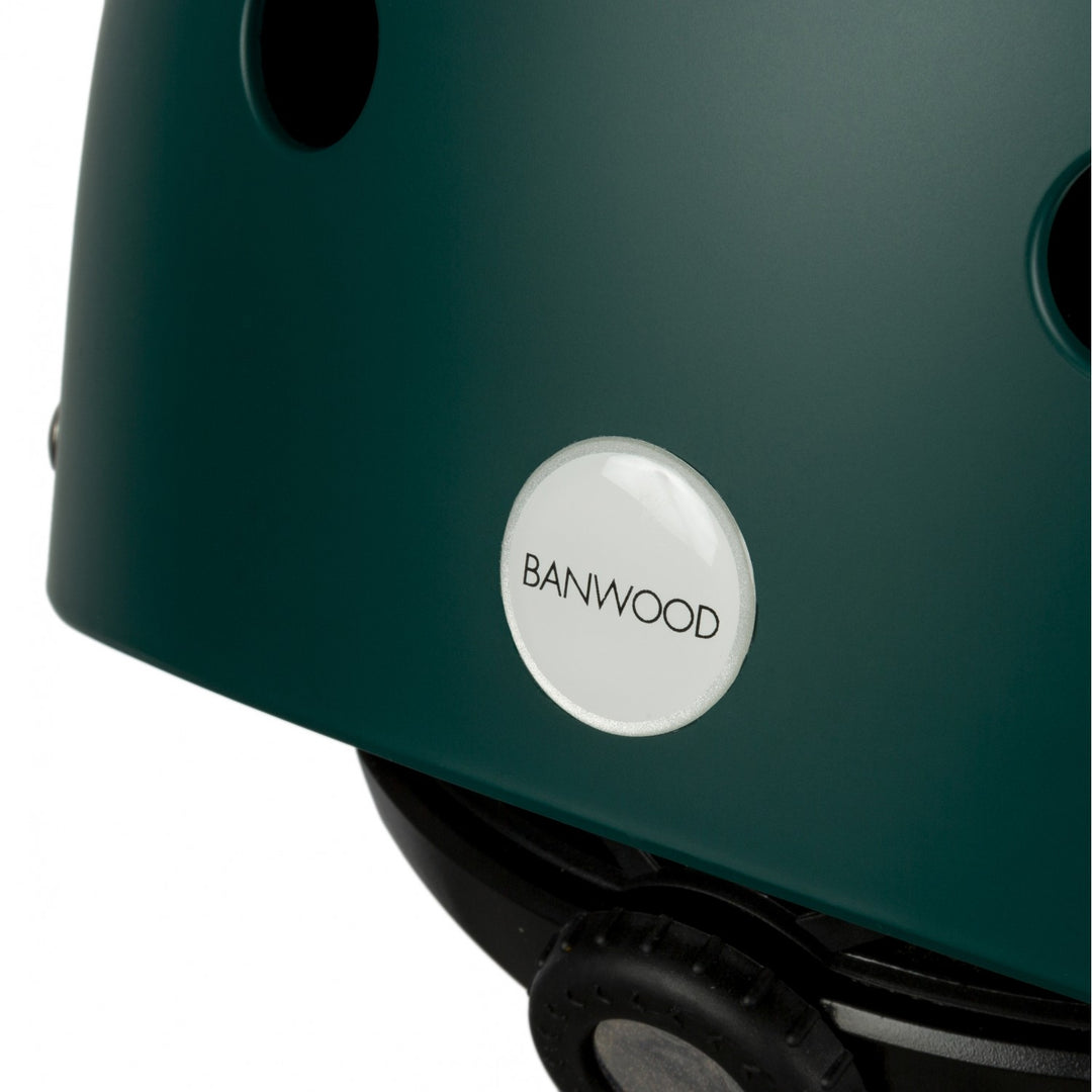 Banwood - Classic Helmet - Green - Mabel & Fox